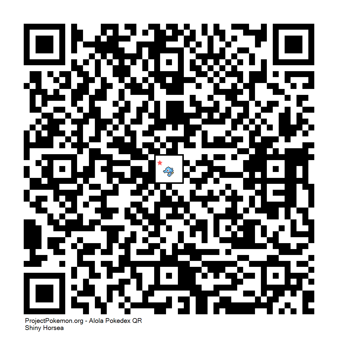 Cdigo QR de Horsea variocolor